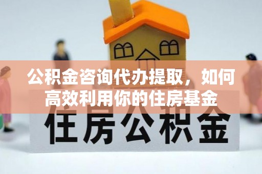 陇西公积金咨询代办提取，如何高效利用你的住房基金