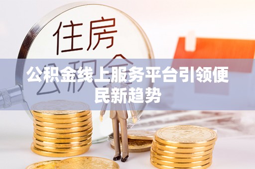 陇西公积金线上服务平台引领便民新趋势
