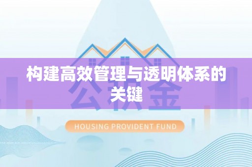 陇西构建高效管理与透明体系的关键