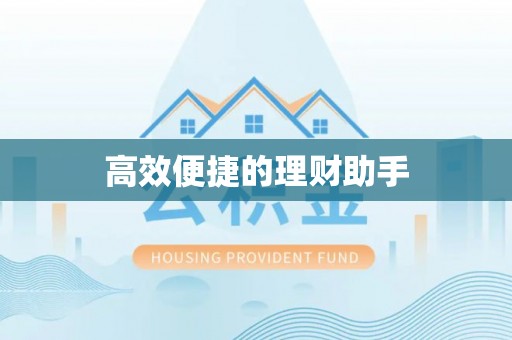陇西高效便捷的理财助手