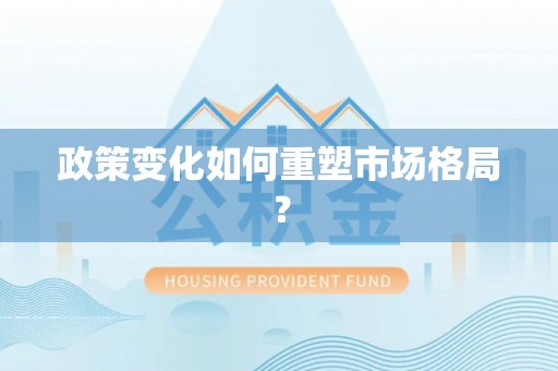 陇西政策变化如何重塑市场格局？