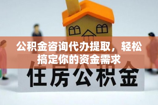 陇西公积金咨询代办提取，轻松搞定你的资金需求