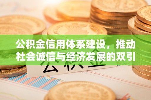 陇西公积金信用体系建设，推动社会诚信与经济发展的双引擎