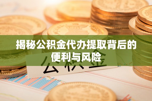 陇西揭秘公积金代办提取背后的便利与风险