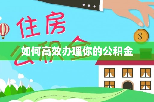 陇西如何高效办理你的公积金