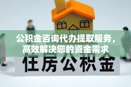 陇西公积金咨询代办提取服务，高效解决您的资金需求