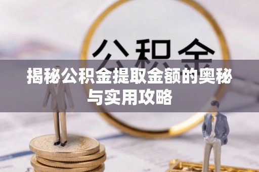 陇西揭秘公积金提取金额的奥秘与实用攻略