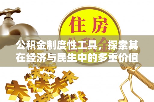 陇西公积金制度性工具，探索其在经济与民生中的多重价值