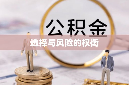 陇西选择与风险的权衡