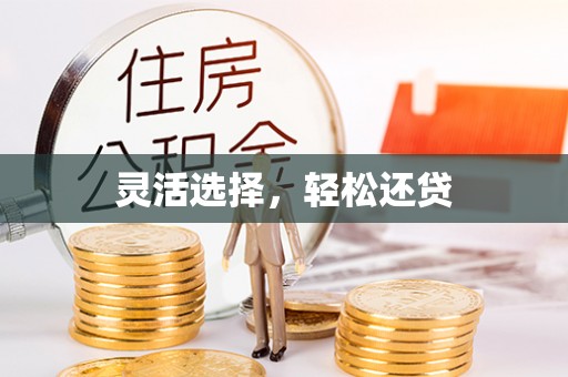 陇西灵活选择，轻松还贷