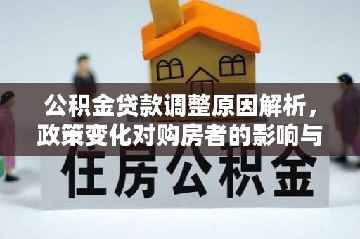 陇西公积金贷款调整原因解析，政策变化对购房者的影响与应对