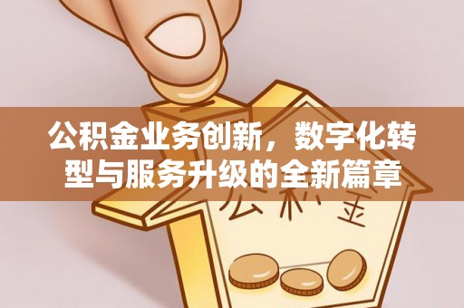 陇西公积金业务创新，数字化转型与服务升级的全新篇章