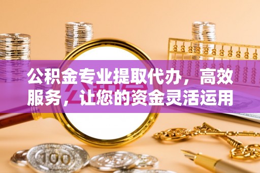 陇西公积金专业提取代办，高效服务，让您的资金灵活运用