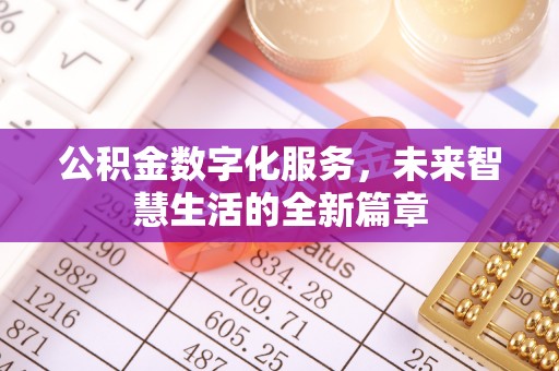陇西公积金数字化服务，未来智慧生活的全新篇章