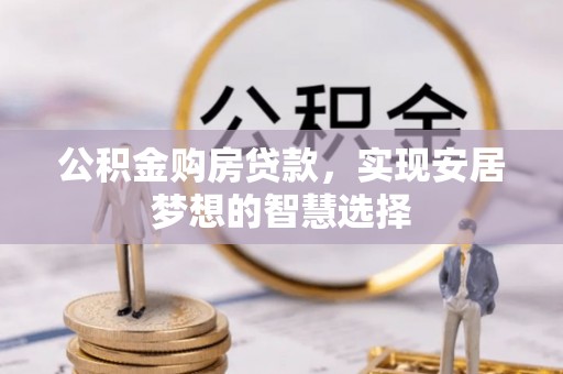 陇西公积金购房贷款，实现安居梦想的智慧选择