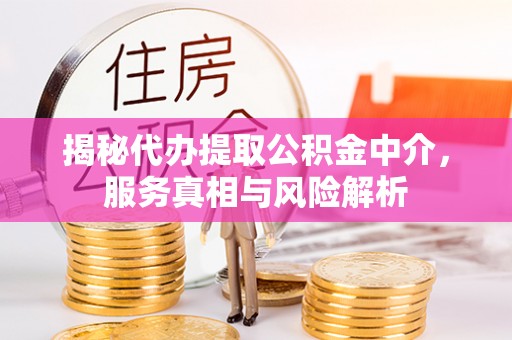 陇西揭秘代办提取公积金中介，服务真相与风险解析