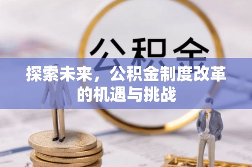 陇西探索未来，公积金制度改革的机遇与挑战