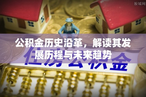 陇西公积金历史沿革，解读其发展历程与未来趋势