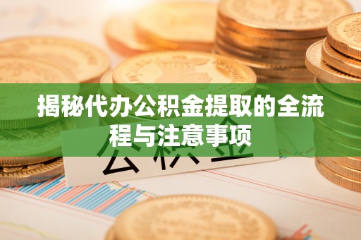 陇西揭秘代办公积金提取的全流程与注意事项