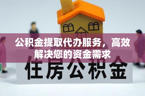 陇西公积金提取代办服务，高效解决您的资金需求