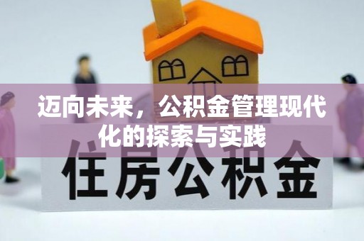 陇西迈向未来，公积金管理现代化的探索与实践