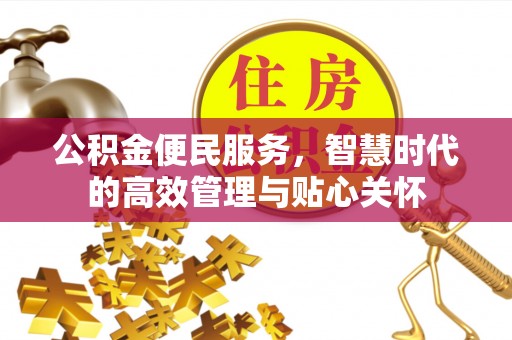 陇西公积金便民服务，智慧时代的高效管理与贴心关怀