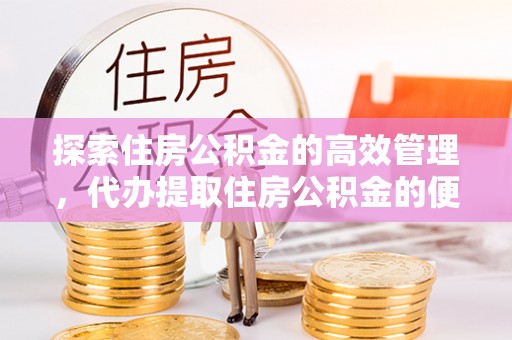 陇西探索住房公积金的高效管理，代办提取住房公积金的便利与注意事项