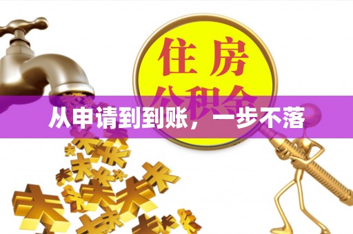 陇西从申请到到账，一步不落